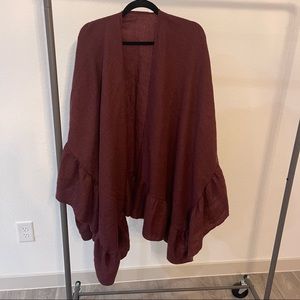 Torrid Burgundy Wrap One Size
